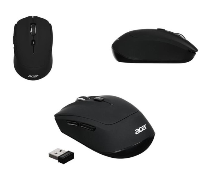 Миша Acer OMR040, WL, чорний