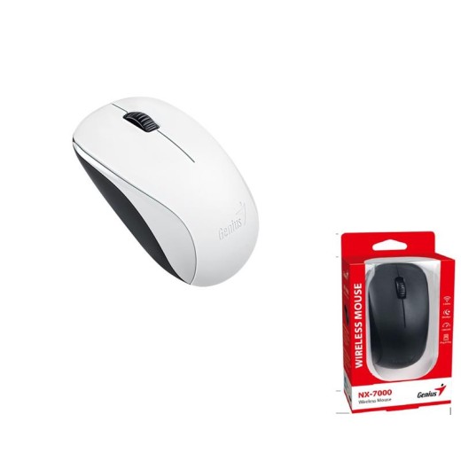 Миша Genius NX-7000, WL, білий