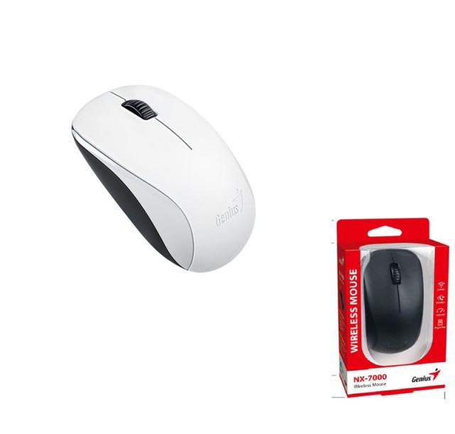 Миша Genius NX-7000, WL, білий