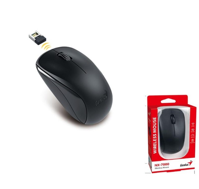 Миша Genius NX-7000, WL, чорний