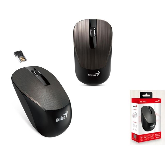 Миша Genius NX-7015, WL, chocolate