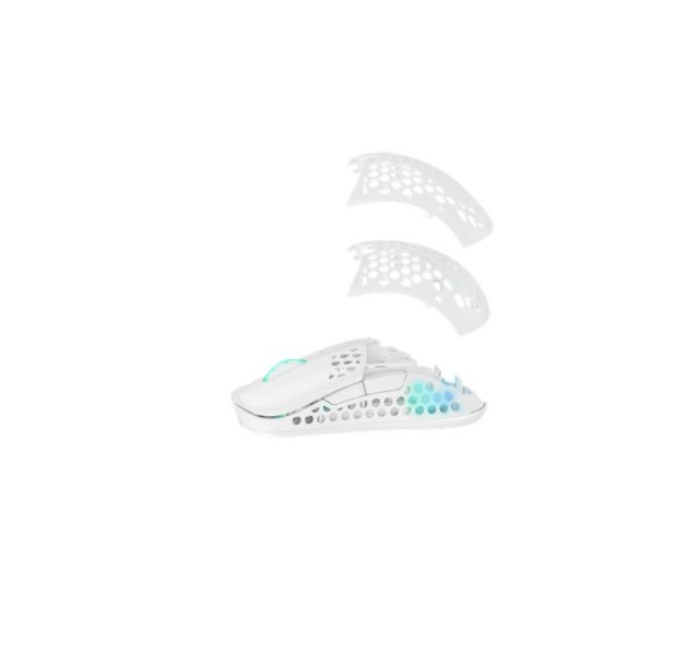 Миша Xtrfy M42, WL/USB-A, RGB, Білий