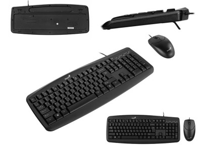 Комплект Genius Smart KM-200 Black Ukr