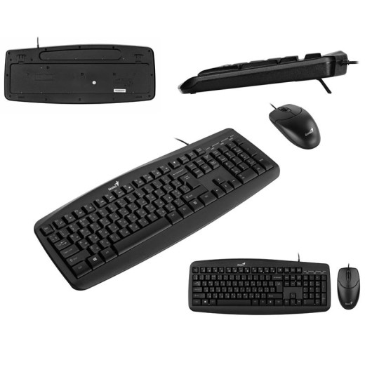 Комплект Genius Smart KM-200 Black Ukr