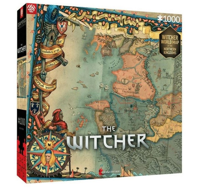 Пазл Witcher 3 Northern Kingdoms Puzzles 1000 ел.