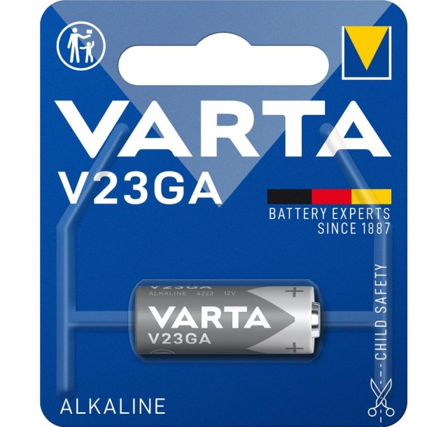 Батарейка Varta лужна V23 GA (8LR23, 8LR932, GP23A, E23A, LRV08, MN21) блістер, 1 шт