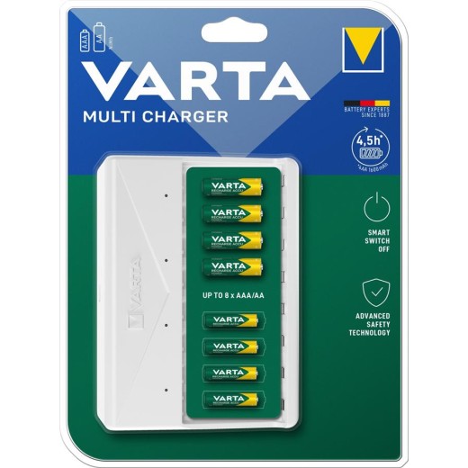 Зарядний пристрій VARTA Multi Charger для АА/ААА акумуляторів