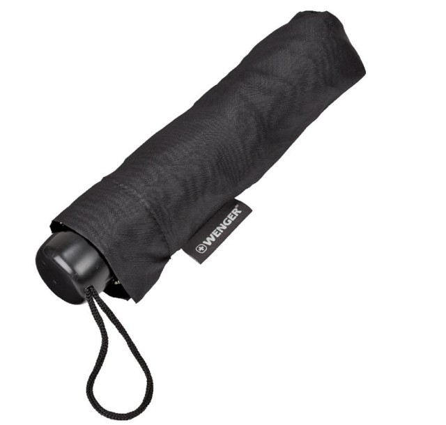 Парасоля Wenger, Travel Umbrella, чорна