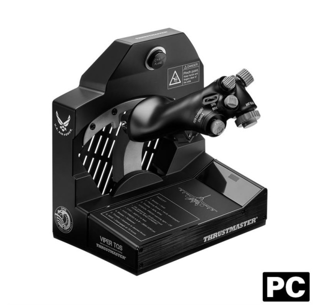 Важіль управління двигуном  Thrustmaster F16 Viper TQS, Офіційна копія штурвалу літака F16, ліцензована ВПС США. PC