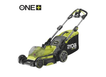Газонокосарка акумуляторна Ryobi RY18LMX40B-0, ONE+ 18В, 40см, 40л, 25-70мм, безщіткова, мульчування, до 400м.кв, 18.2кг (без АКБ та ЗП)