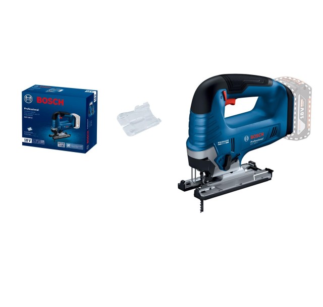 Лобзик Bosch GST 185-LI, акумуляторний 18В, хід 26мм, 0-3500 об/хв, 2.4 кг, без АКБ та ЗП