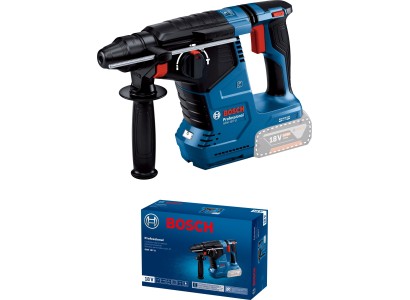 Перфоратор Bosch GBH 187-LI Professional акумуляторний, 18 В, SDS-Plus, 2.4 Дж, 980 об/хв, 2.9 кг, без АКБ та ЗП