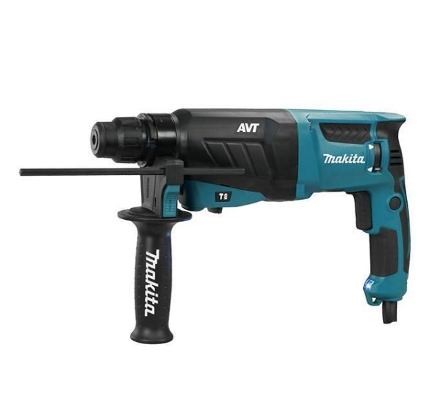 Перфоратор Makita HR2631F, SDS+, 800Вт, 2.4 Дж, 2.9 кг