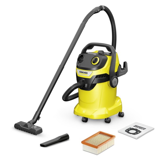 Пилосос професійний Karcher WD 5 V-25/5/22 , 1100Вт, контейнер 25л, 8.45кг