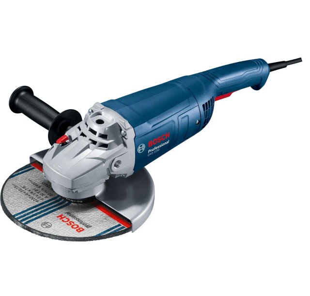 Шліфмашина кутова Bosch GWS 2200, 230мм, 2200Вт, 6500об/хв, 5.4кг