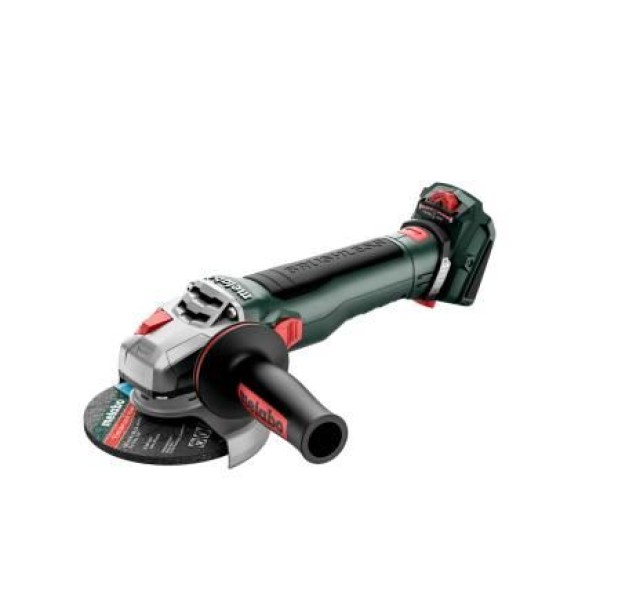 Шліфмашина кутова акумуляторна Metabo WVB 18 LT BL 11-125, 125мм, 18В, 2800-10000об/хв, М14, 1.8кг, без АКБ та ЗП