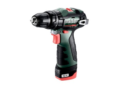 Шурупокрут-дриль акумуляторний Metabo POWERMAXX SB BL, 12В 2х2Аг,  20/38Нм, 0-400/0-1500об/хв, 0.8кг