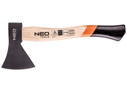 Сокира універсальна Neo Tools, дерев'яна рукоятка, 36см, 600гр