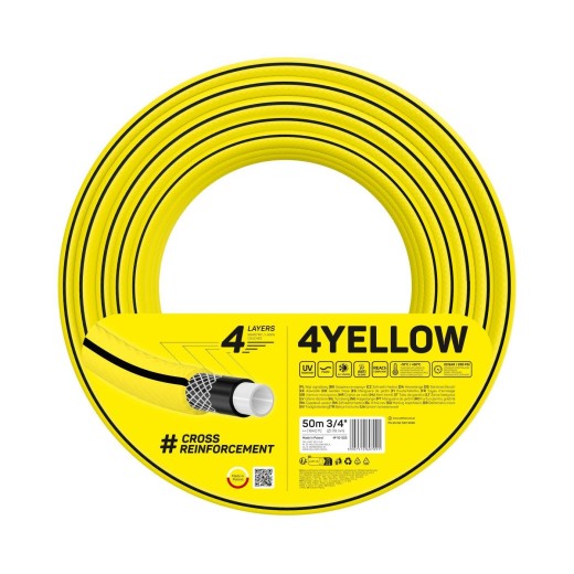 Шланг садовий Cellfast 4YELLOW 3/4