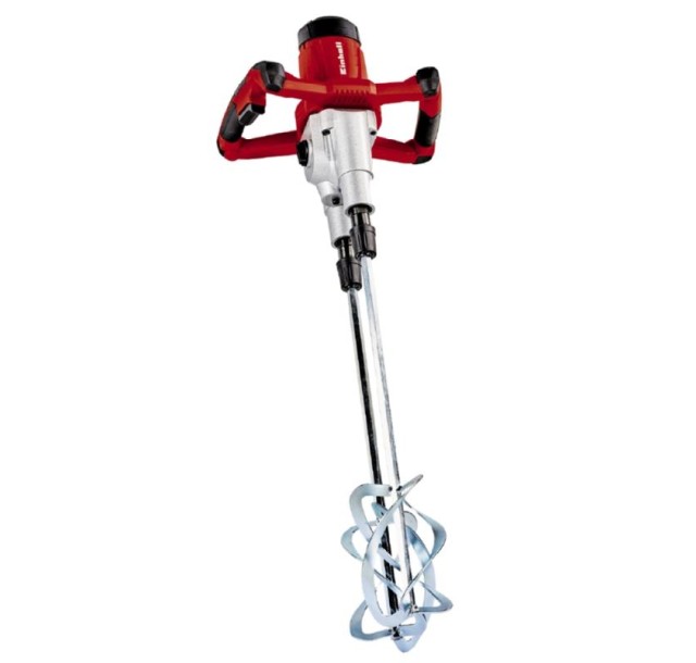 Міксер будівельний Einhell TE-MX 1600-2 CE Twin, 1600Вт, 80-460/300-750об/хв, 5.8кг