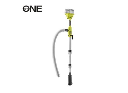Насос для води RY18STPA-0 Ryobi, 18В ONE+, 360л/г, телескопічний, підйом 7м, 0.7 бар, вихід 25мм, IPX8 (без АКБ та ЗП), 4кг