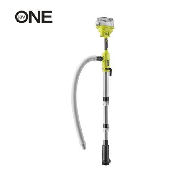 Насос для води RY18STPA-0 Ryobi, 18В ONE+, 360л/г, телескопічний, підйом 7м, 0.7 бар, вихід 25мм, IPX8 (без АКБ та ЗП), 4кг