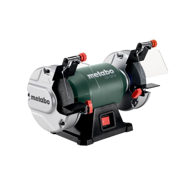 Верстат заточувальний Metabo DS 125 M, 200Вт, коло 125х20мм, 2980об/хв, 6.7кг