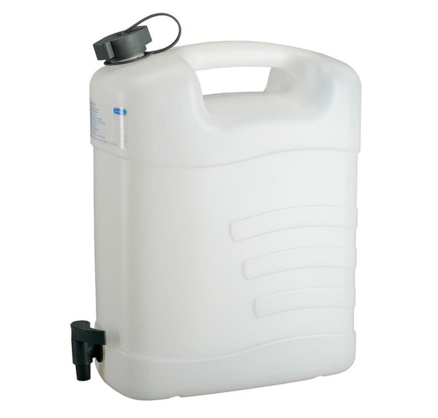 Каністра для води Neo Tools Pressol, 15л, з краном, пластик HDPE, 0.8кг