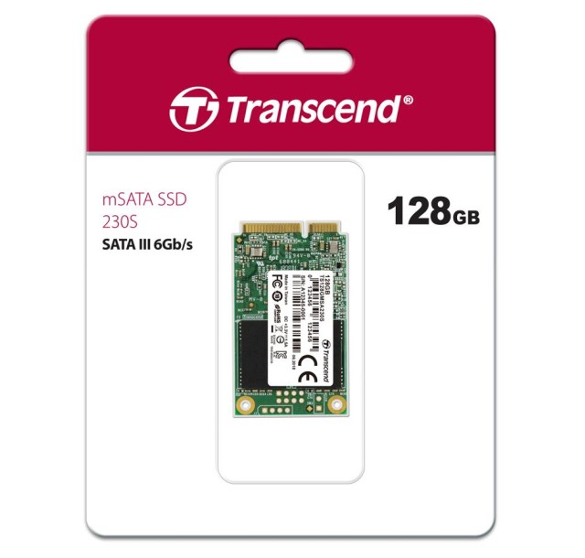 Накопичувач SSD Transcend mSATA 128GB SATA 230S