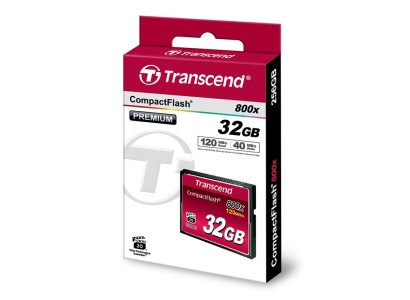 Карта пам'яті Transcend CF  32GB 800X