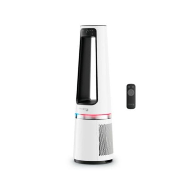 Очищувач повітря Rowenta вен-тор+об-вач Eclipse 3IN1, 35м2, 107м3/год, пульт ДК, дисплей, HEPA фільтр, 12 рів. шв-сті, білий