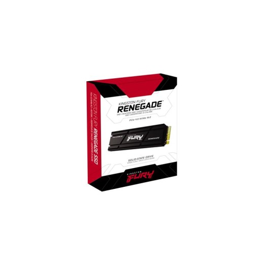 Накопичувач SSD Kingston M.2 4TB PCIe 4.0 Fury Renegade + радіатор