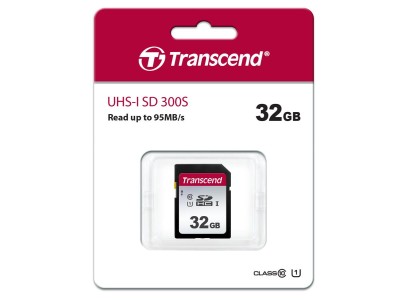 Карта пам'яті Transcend SD  32GB C10 UHS-I  R100/W20MB/s