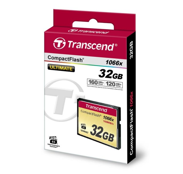 Карта пам'яті Transcend CF  32GB 1066X