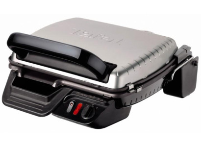 Гриль Tefal прижимний Ultracompact 2000Вт, темп. режимів-3, з`ємні пластини, розкриття на 180°, метал