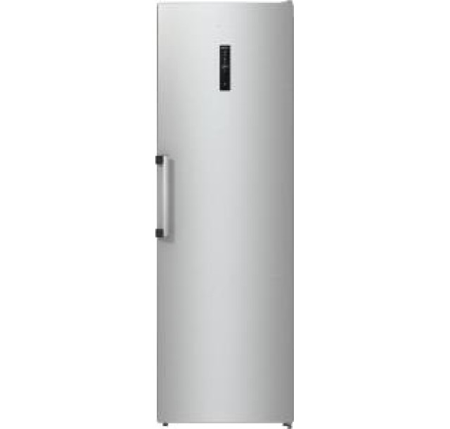Морозильна камера Gorenje, 185.5x59.5х66.3, 280л, 1дв., A++, NF, диспл зовн., інвертор, матовий нерж
