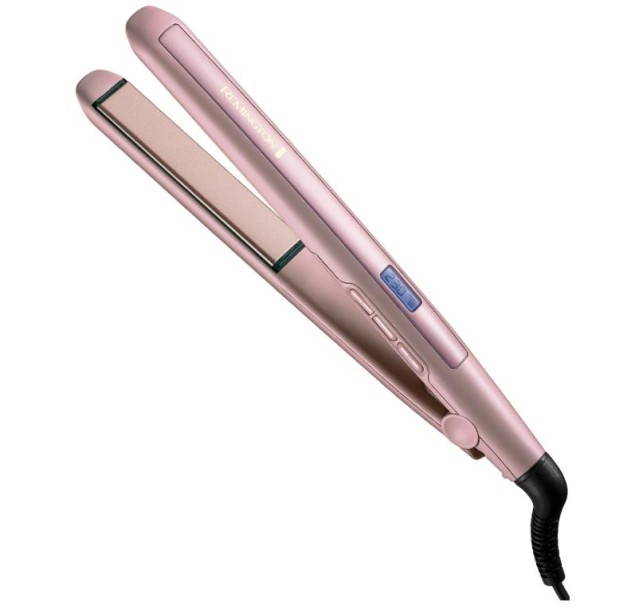 Випрямляч Remington Coconut Smooth, 47Вт, темп.режимів-9, 150-230С, дисплей, кераміка, рожевий