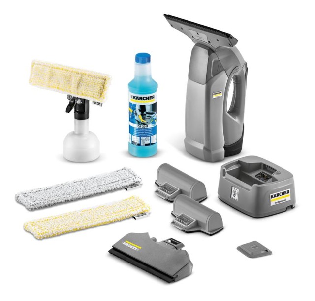 Пилосос для миття вікон акумуляторний Karcher WVP10 Adv, 3.7В, контейнер для води 0.2л, 0.95кг