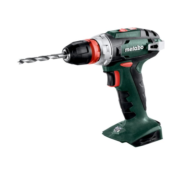 Шурупокрут-дриль акумуляторний Metabo BS 18 QUICK, 18В, 24•48Нм, 0-450•0-1600об•хв, 1.3кг, без АКБ та ЗП