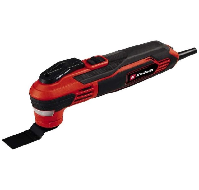 Багатофункціональний інструмент Einhell TE-MG 350 EQ, 350Вт, 11000-20000об•хв, LED, набір насадок, кейс, 1.31кг