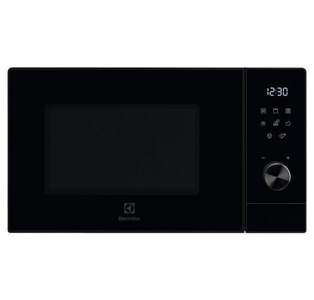 Мікрохвильова піч Electrolux, 29л, електрон. керування, 900Вт, гриль, дисплей, інвертор, чорний