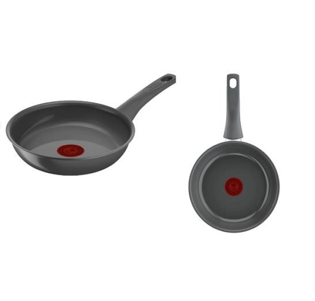Сковорода Tefal Renewal, 24см, алюміній, бакеліт, сірий