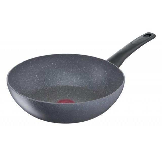 Сковорода ВОК Tefal Healthy Chef, 28см, алюміній, сірий