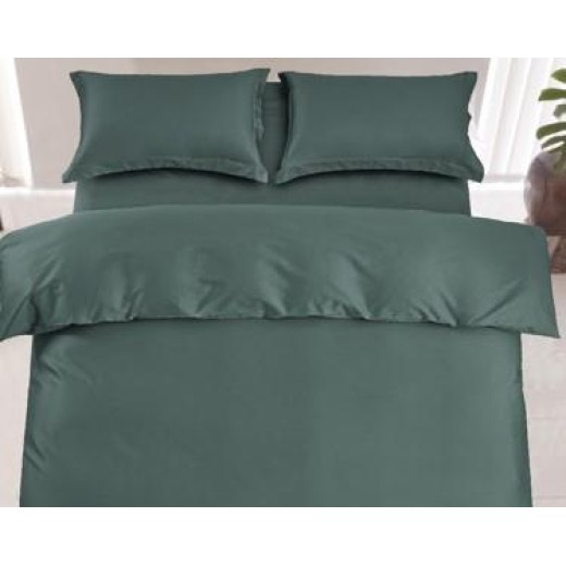 Простирадло Ardesto Mix&Match Premium, 180х240см, 100% бавовна, сатин, зелений