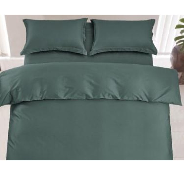 Простирадло Ardesto Mix&Match Premium, 180х240см, 100% бавовна, сатин, зелений