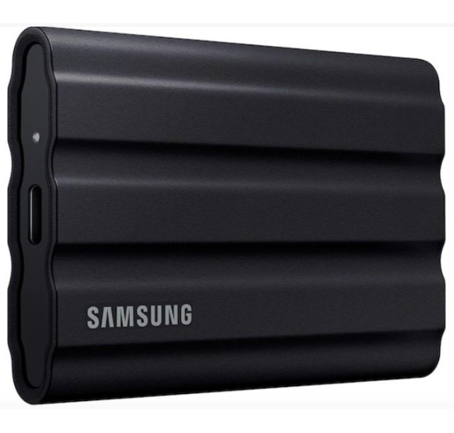 Портативний SSD Samsung 1TB USB 3.2 Gen 2 Type-C T7 Shield