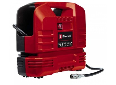 Компресор повітряний Einhell TC-AC 190 OF Set, безмасляний, 1100Вт, 190л/хв, 8бар, 5кг