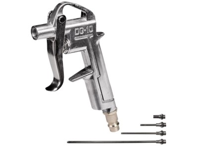 Пістолет продувний Einhell з насадками 4шт, 20/50/95/220мм, 8бар, 0.2кг