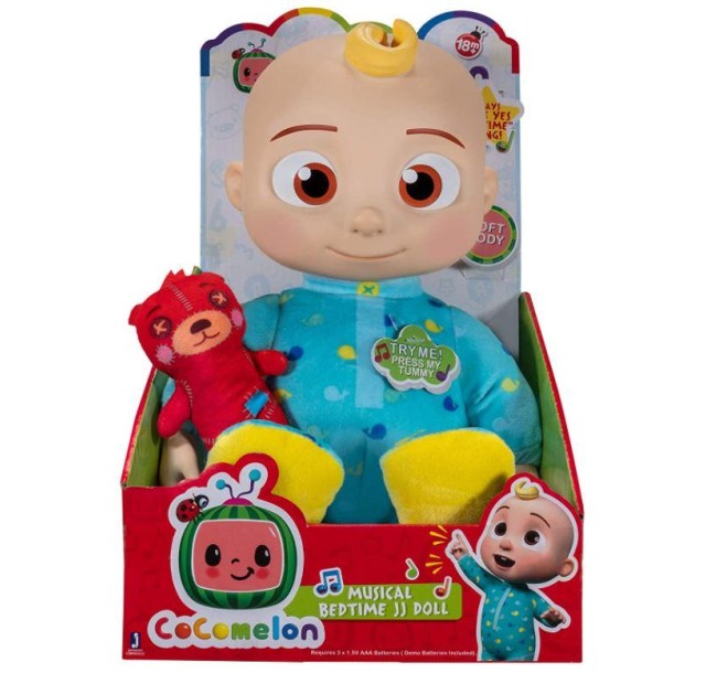 М’яка іграшка CoComelon Roto Plush Джей Джей час сну, зі звуком