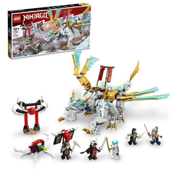Конструктор LEGO Ninjago Істота Крижаний Дракон Зейна